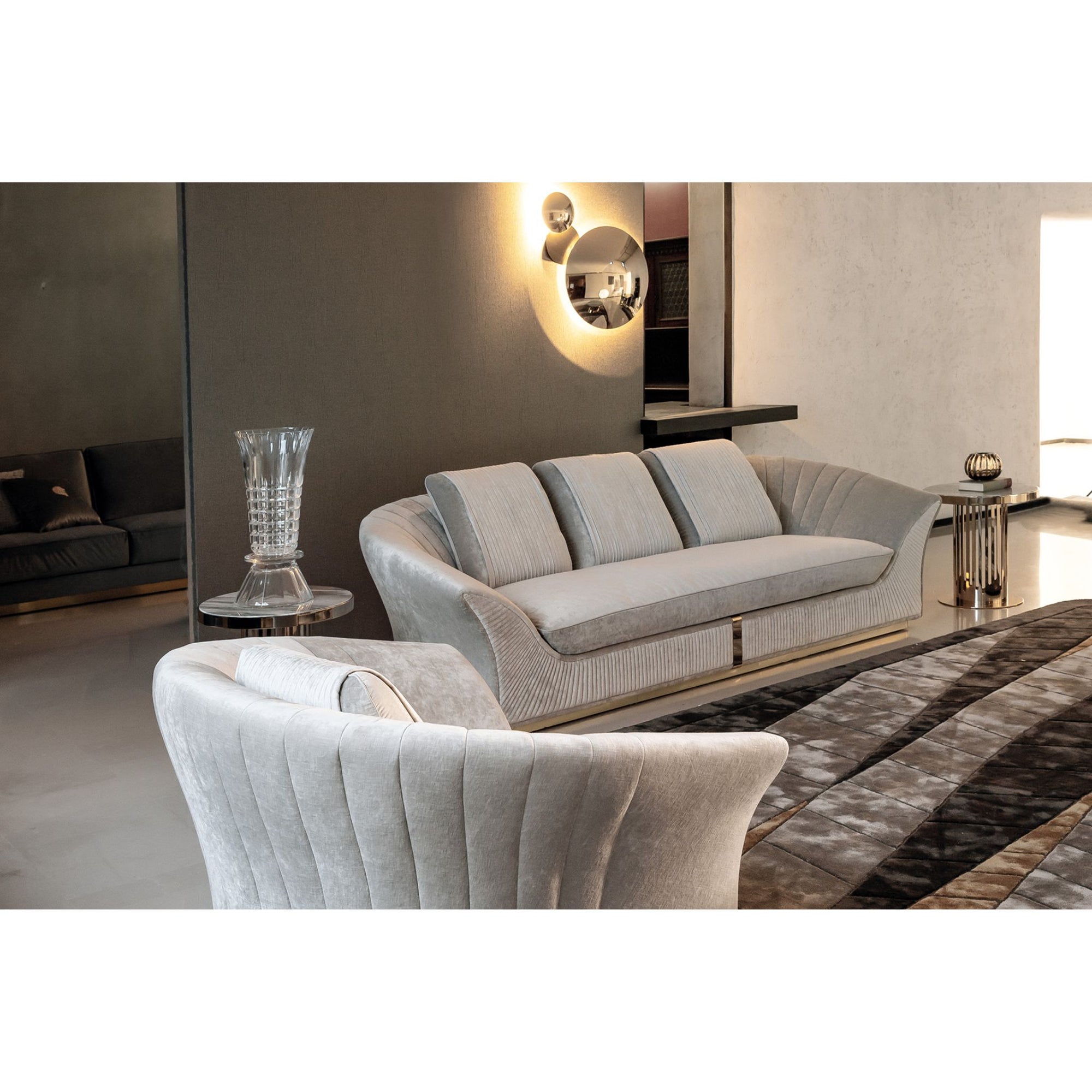 Ariana 3 Piece Six Seater Sofa Set