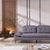 Selina Sectional Corner Sofa – 5-Seater, Adjustable, Modern Design (Pebble Grey or Latte)